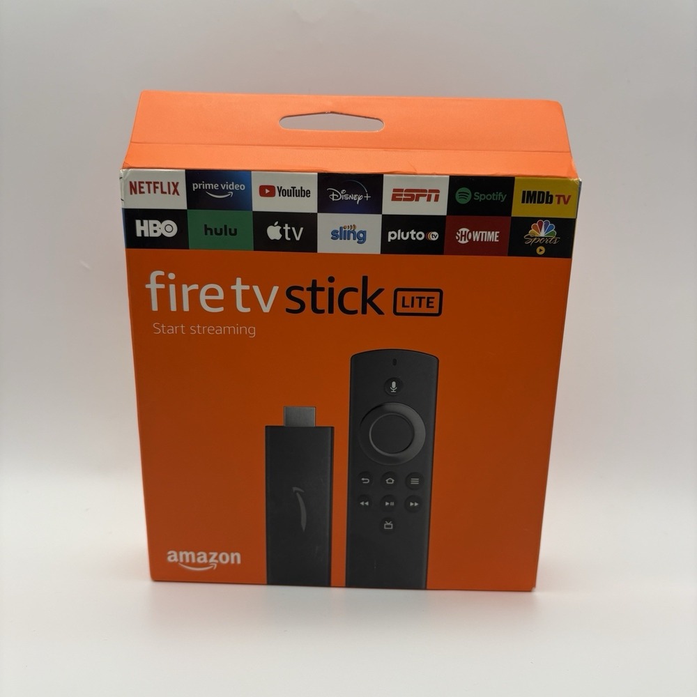 Amazon Fire TV Stick Lite HD Media Streamer with Alexa Voice Remote Lite NEW